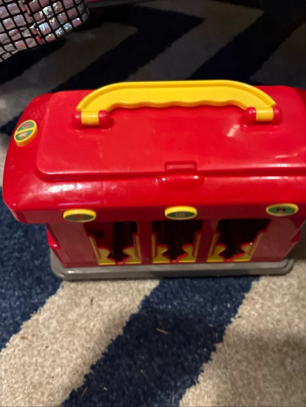 Daniel tiger trolley- no characters noise making sounds